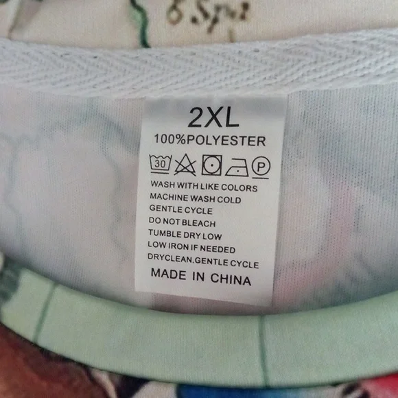 Men's 2XL Vintage Ship Shirt - Picture 6 of 6